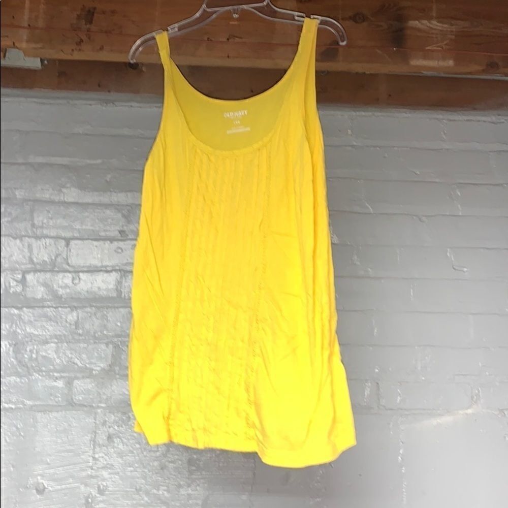 Old Navy Yellow Tank Top